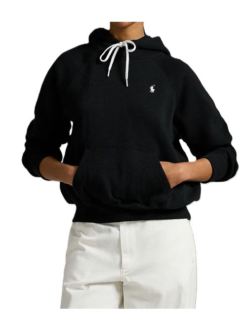 Felpa cappuccio Polo Pony con coulisse Polo Ralph Lauren | 211-971698-003POLO BLACK